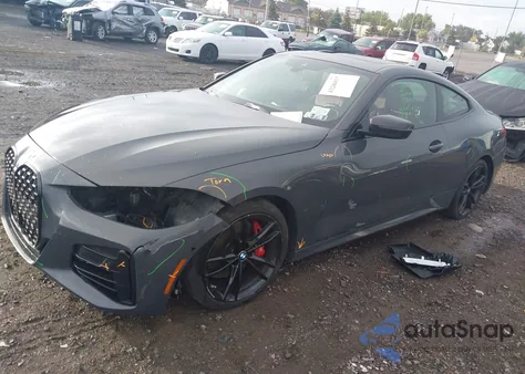 2021 BMW M440I xDrive from USA, damaged, VIN WBA13AR03MCF54075